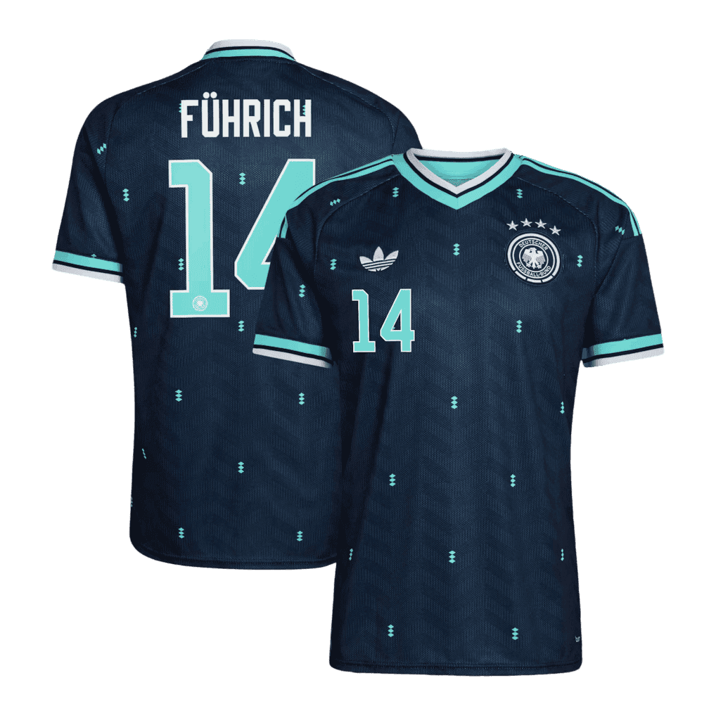 Germany FÜHRICH #14 Away World Cup 2026 Jersey Navy Men's