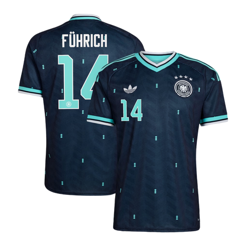 Germany FÜHRICH #14 Away World Cup 2026 Jersey Navy Men's