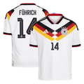 Germany FÜHRICH #14 Home World Cup 2026 Jersey White Men's