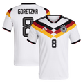 Germany GORETZKA #8 Home World Cup 2026 Jersey White Men's