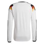 Germany Home World Cup 2026 Long Sleeve Jersey Player's Version White Men's