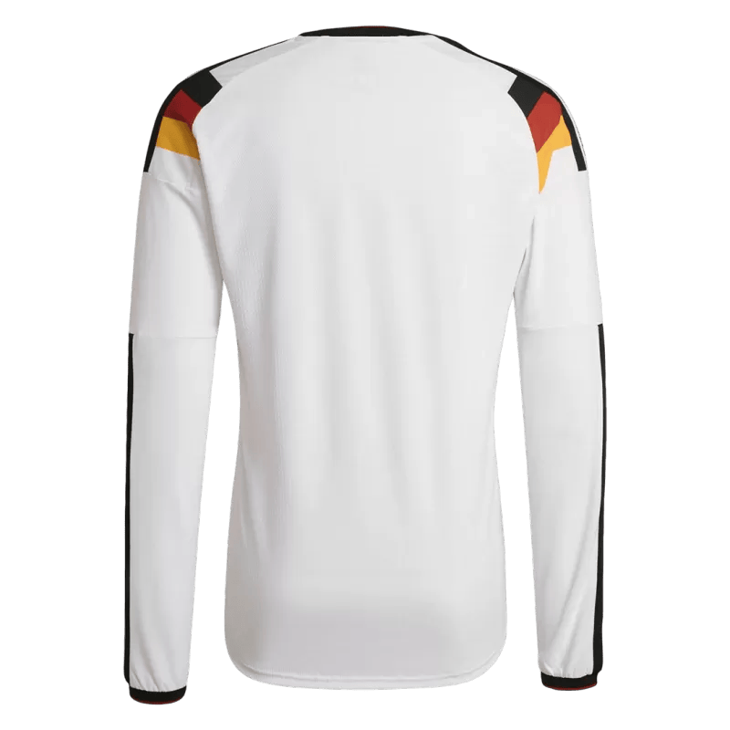 Germany Home World Cup 2026 Long Sleeve Jersey Player's Version White Men's