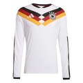 Germany Home World Cup 2026 Long Sleeve Jersey White Men's