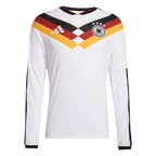 Germany Home World Cup 2026 Long Sleeve Jersey White Men's