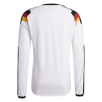 Germany Home World Cup 2026 Long Sleeve Jersey White Men's
