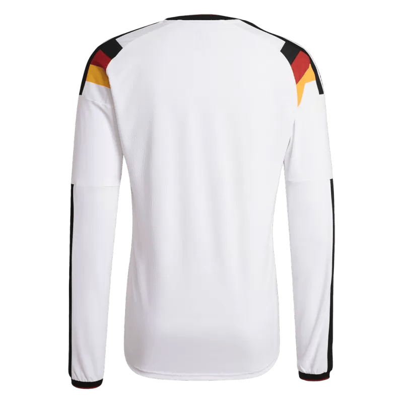 Germany Home World Cup 2026 Long Sleeve Jersey White Men's