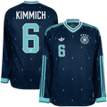 Germany KIMMICH #6 Away World Cup 2026 Long Sleeve Jersey Navy Men's