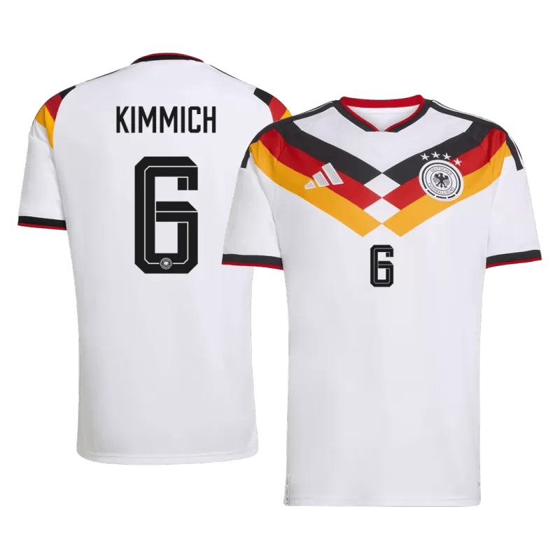 Germany KIMMICH #6 Home World Cup 2026 Jersey White Men's