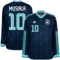 Germany MUSIALA #10 Away World Cup 2026 Long Sleeve Jersey Navy Men's