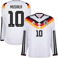 Germany MUSIALA #10 Home World Cup 2026 Long Sleeve Jersey White Men's