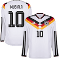 Germany MUSIALA #10 Home World Cup 2026 Long Sleeve Jersey White Men's