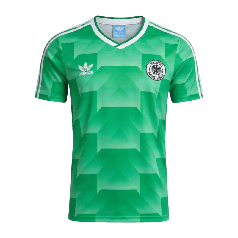 Germany Retro Away Jersey 1988 Green Men's