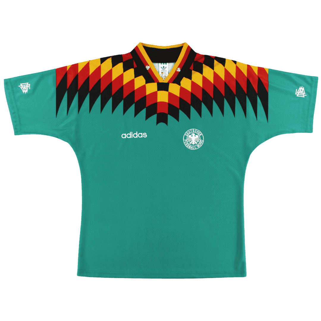 Germany Retro Away Jersey 1994 Green Men's