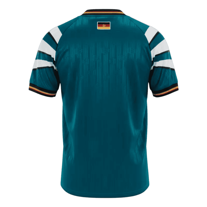 Germany Retro Away Jersey 1996 Green Men's