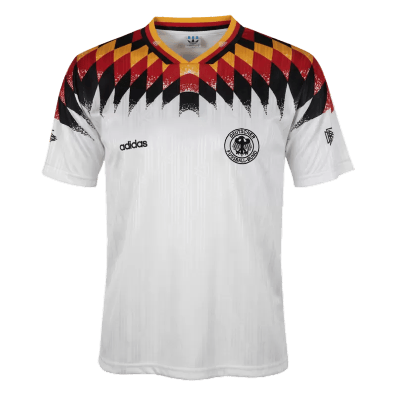 Germany Retro Home Jersey 1994 White Men's