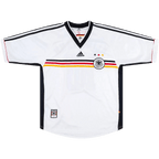 Germany Retro Home Jersey 1998 White Men's