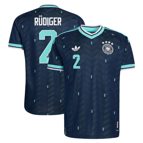 Germany RÜDIGER #2 Away World Cup 2026 Jersey Navy Men's