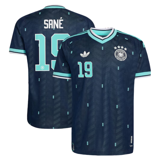 Germany SANÉ #19 Away World Cup 2026 Jersey Navy Men's