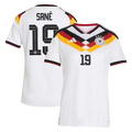 Germany SANÉ #19 Home World Cup 2026 Jersey White Men's