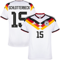 Germany SCHLOTTERBECK #15 Home World Cup 2026 Jersey White Men's