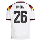 Germany UNDAV #26 Home World Cup 2026 Jersey White Men's
