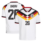 Germany UNDAV #26 Home World Cup 2026 Jersey White Men's