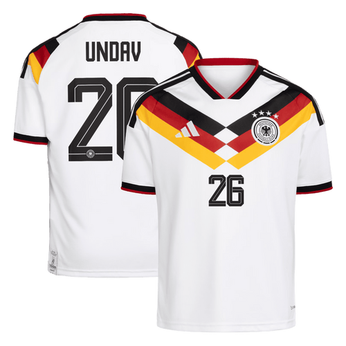 Germany UNDAV #26 Home World Cup 2026 Jersey White Men's