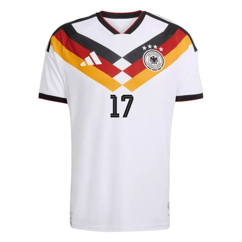 Germany WIRTZ #17 Home World Cup 2026 Jersey Player's Version White Men's