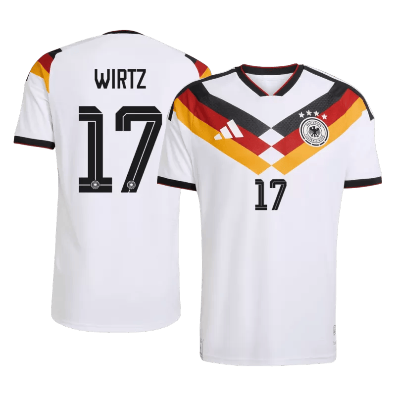 Germany WIRTZ #17 Home World Cup 2026 Jersey Player's Version White Men's