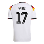 Germany WIRTZ #17 Home World Cup 2026 Jersey White Men's