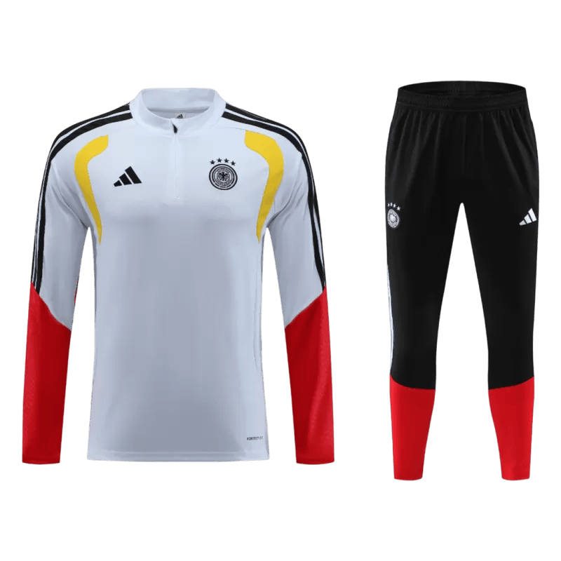 Germany World Cup 2026 Quarter Zip Tracksuit Grey Men's