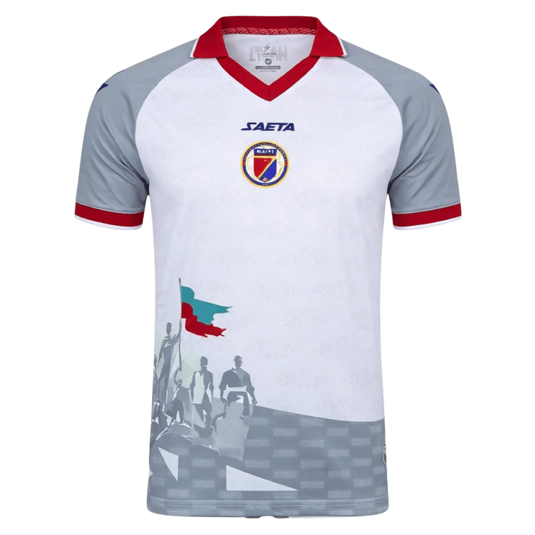 Haiti Away World Cup 2026 Jersey White Men's