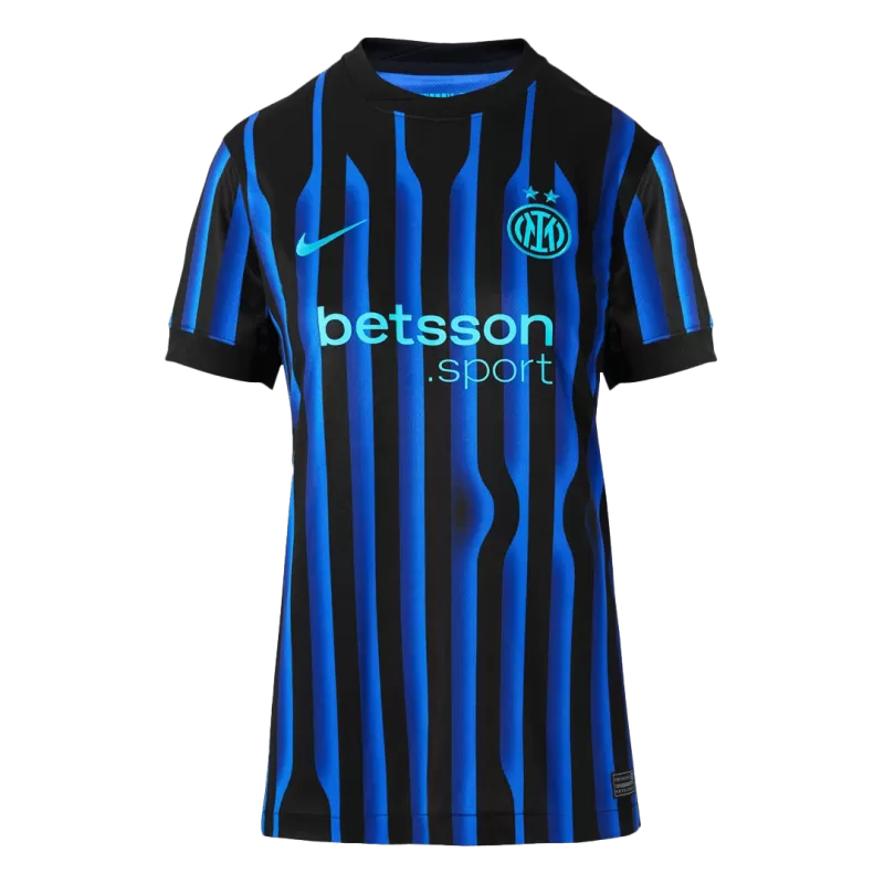 Inter Milan Home 2025/26 Jersey Black & Blue Women's