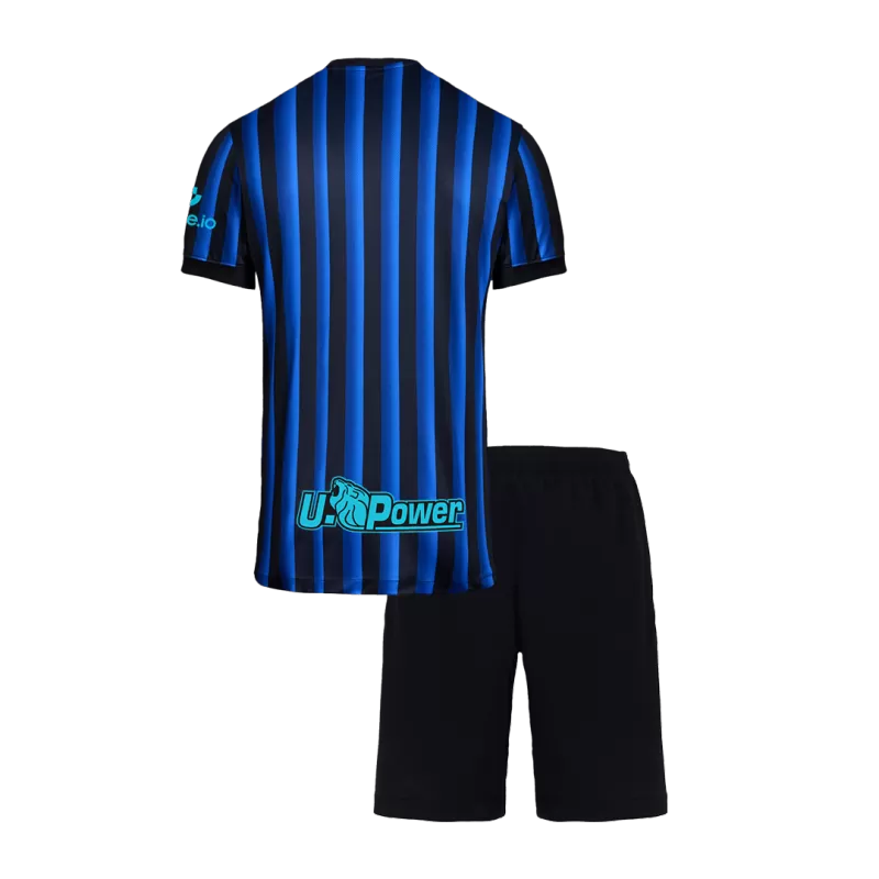 Inter Milan Home 2025/26 Kit Black & Blue Kids