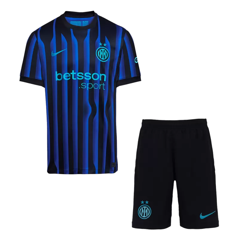 Inter Milan Home 2025/26 Kit Black & Blue Men's