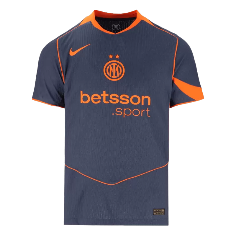 Inter Milan Third 2025/26 Jersey Player's Version Navy Blue Men's