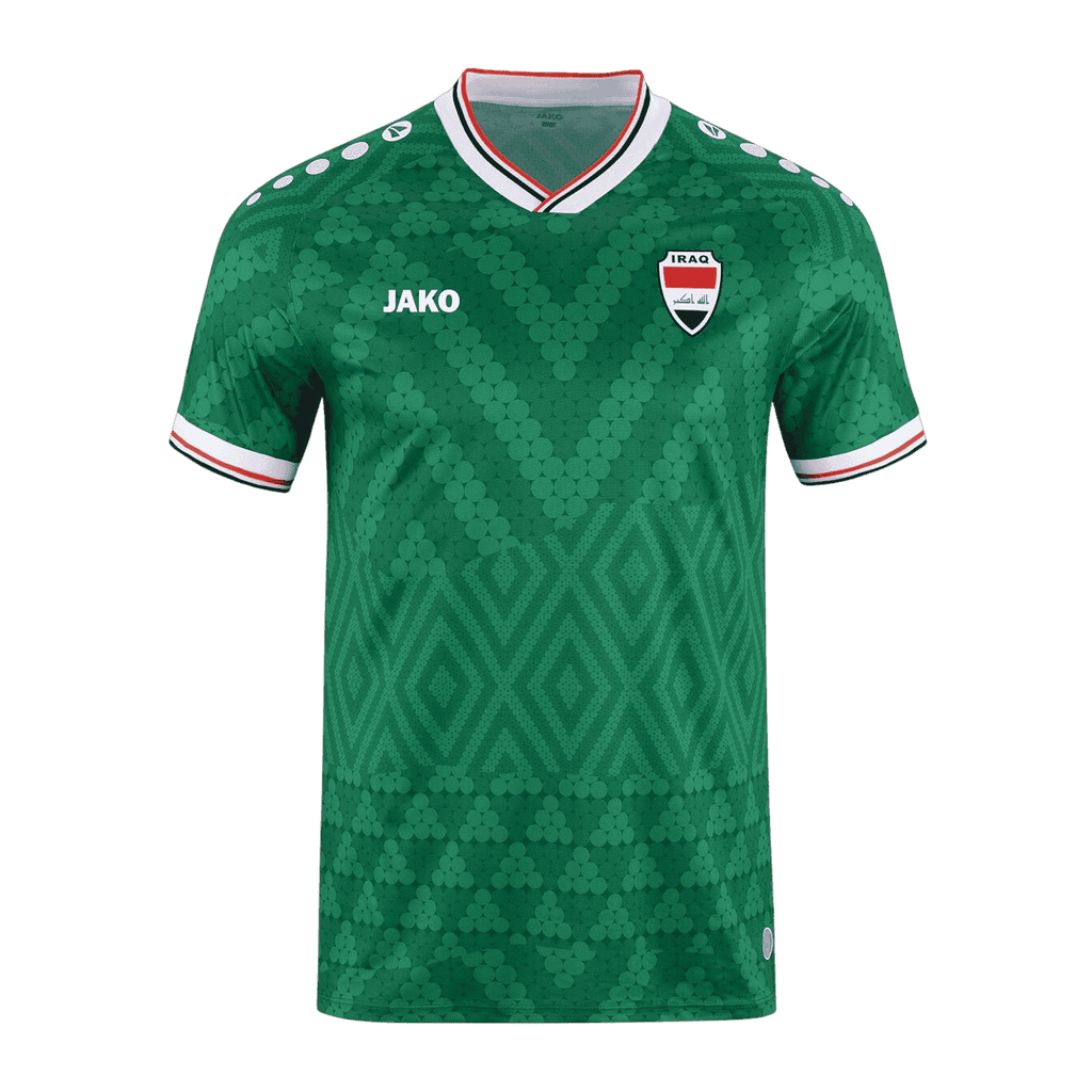 Iraq Away World Cup 2026 Jersey Green Men's