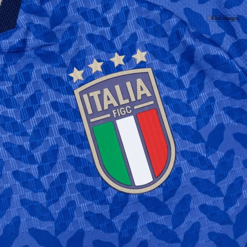 Italy Home World Cup 2026 Jersey Player's Version Blue Men's