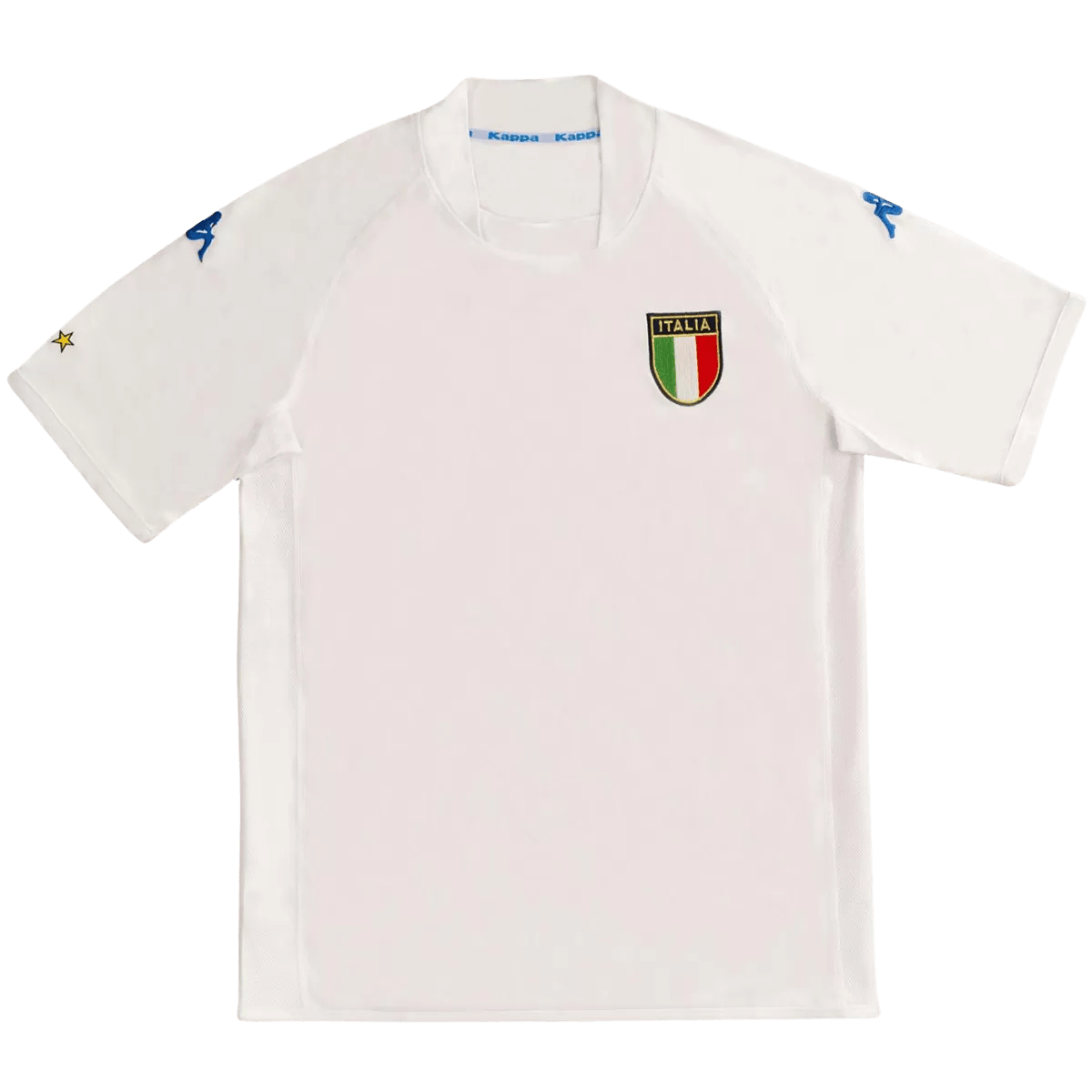 Italy Retro Away Jersey 2002 White Men's