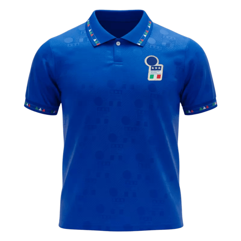 Italy Retro Home Jersey 1994 Blue Men's