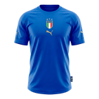 Italy Retro Home Jersey 2004 Blue Men's
