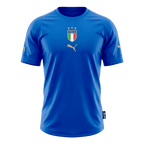 Italy Retro Home Jersey 2004 Blue Men's