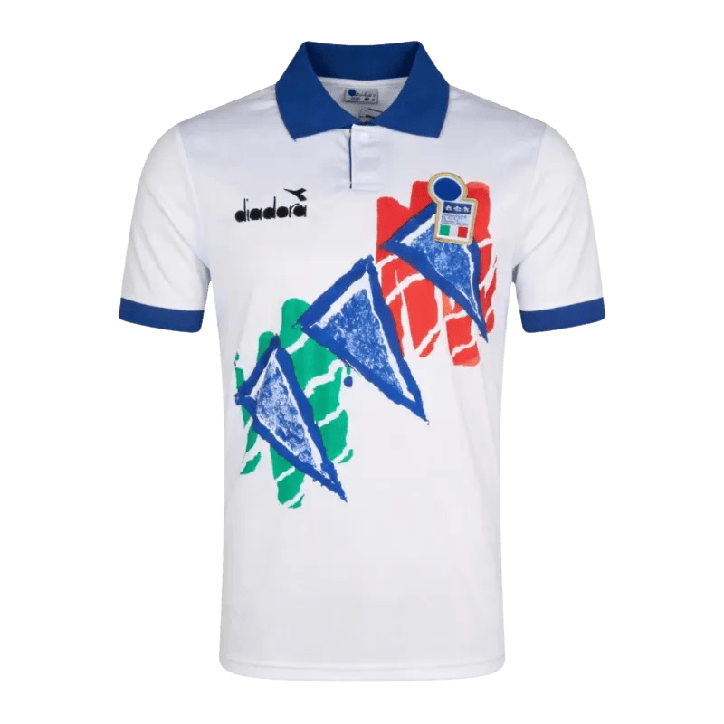 Italy Retro Pre-Match Jersey 1994 White Men's
