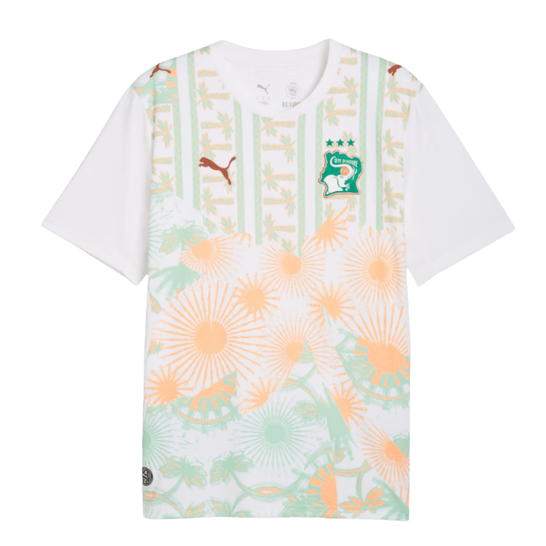 Ivory Coast Away World Cup 2026 Jersey White Men's