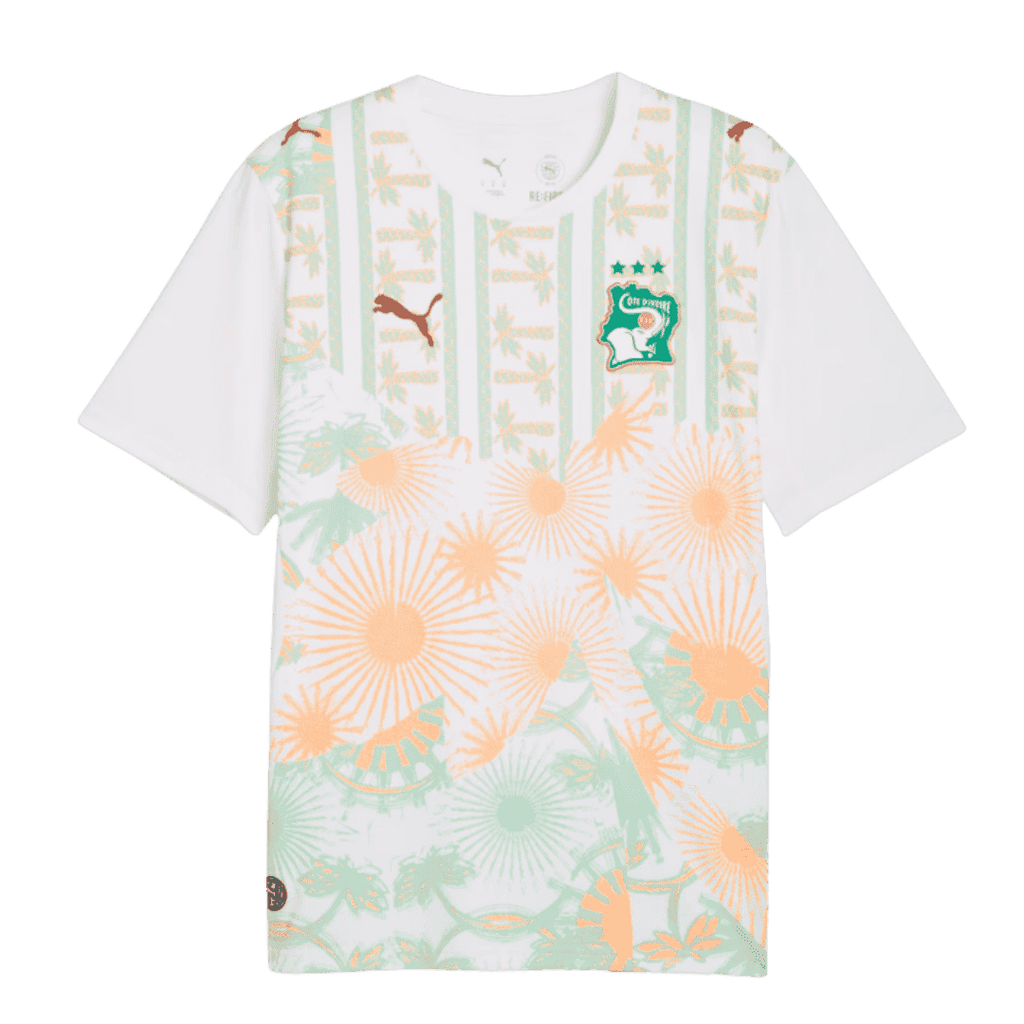 Ivory Coast Away World Cup 2026 Jersey White Men's