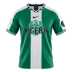 Nigeria Retro Home Jersey 1996 Green & White Men's