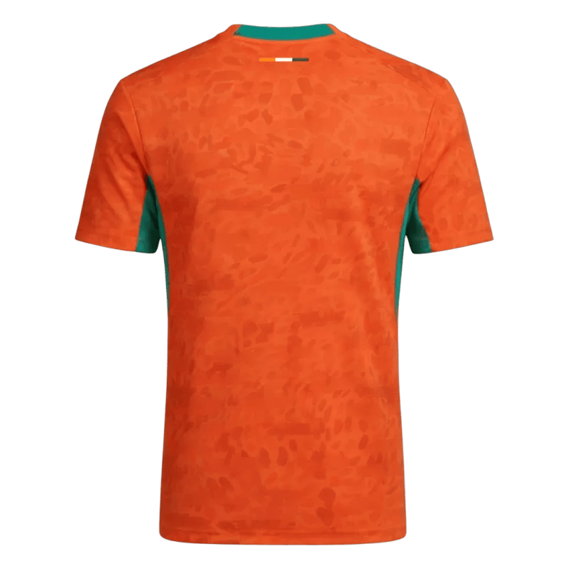 Ivory Coast Home World Cup 2026 Jersey Orange Men's