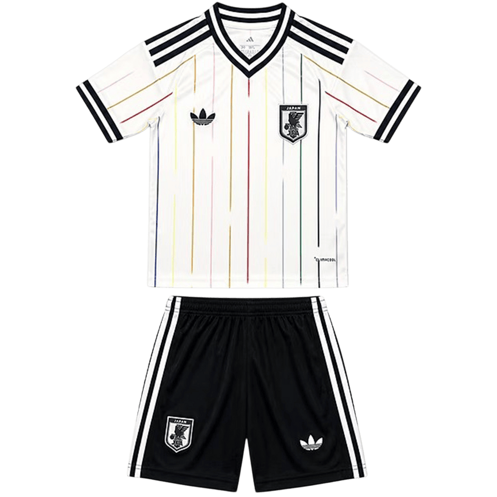 Japan Away World Cup 2026 Kit White Kids
