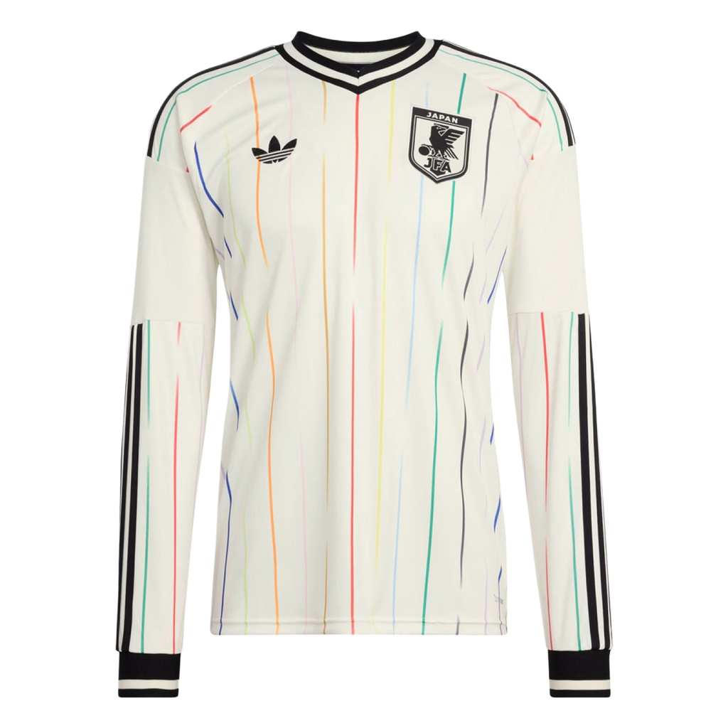 Japan Away World Cup 2026 Long Sleeve Jersey White Men's