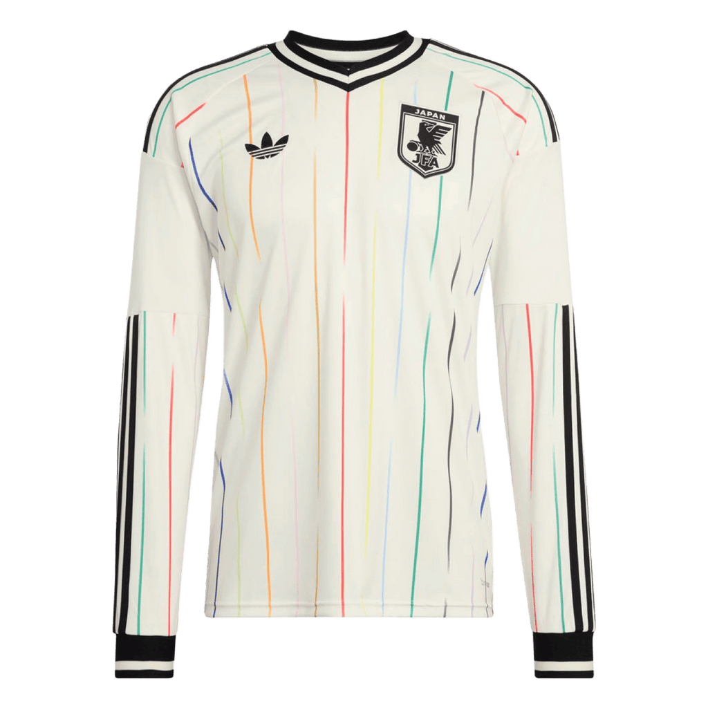 Japan Away World Cup 2026 Long Sleeve Jersey White Men's